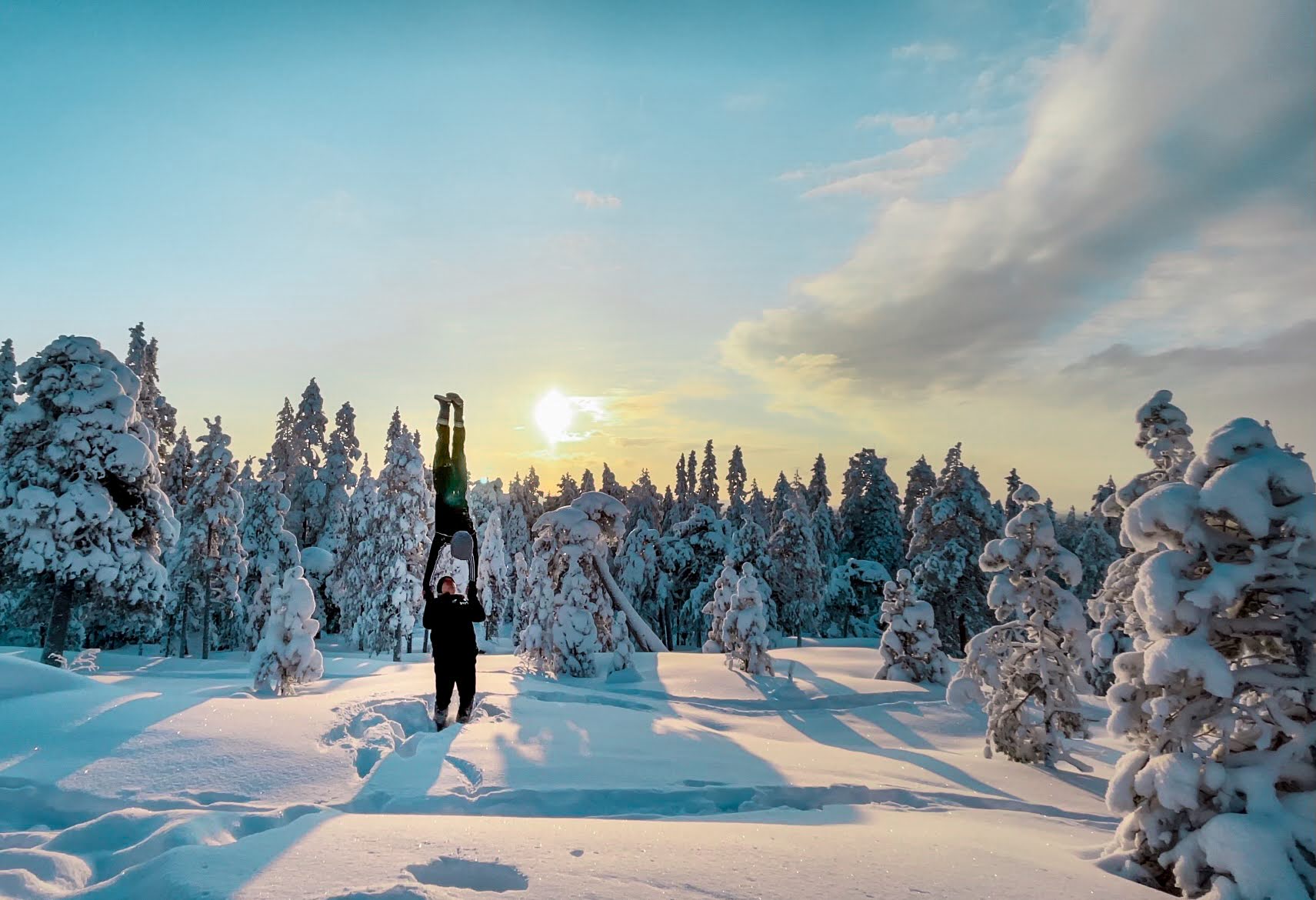 Hand-to-hand in Ounasvaara