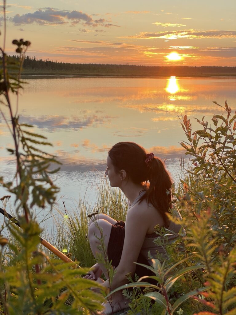 Summer nights in lapland