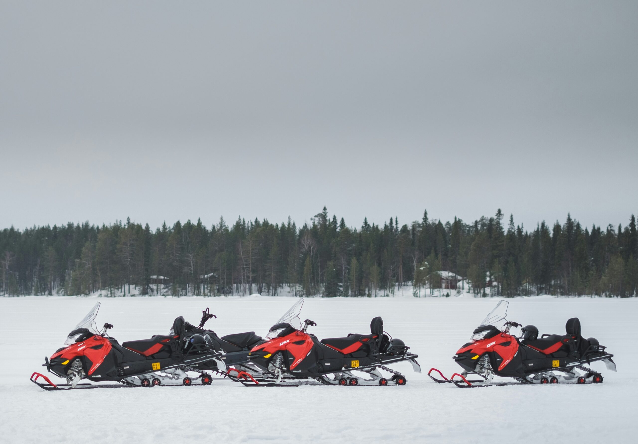 Snowmobile safari in rovaniemi