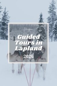 Guided tours in Lapland, husky rides, reindeer rides, snowmobiles