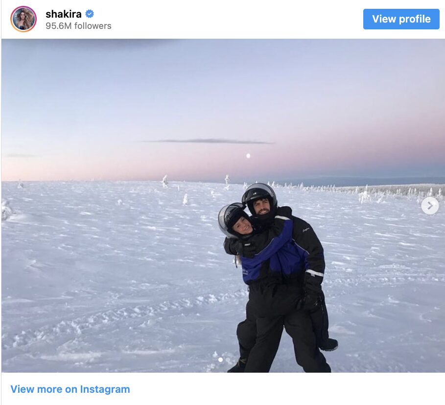 Shakira in Lapland Finland, Sharika in Levi Lapland