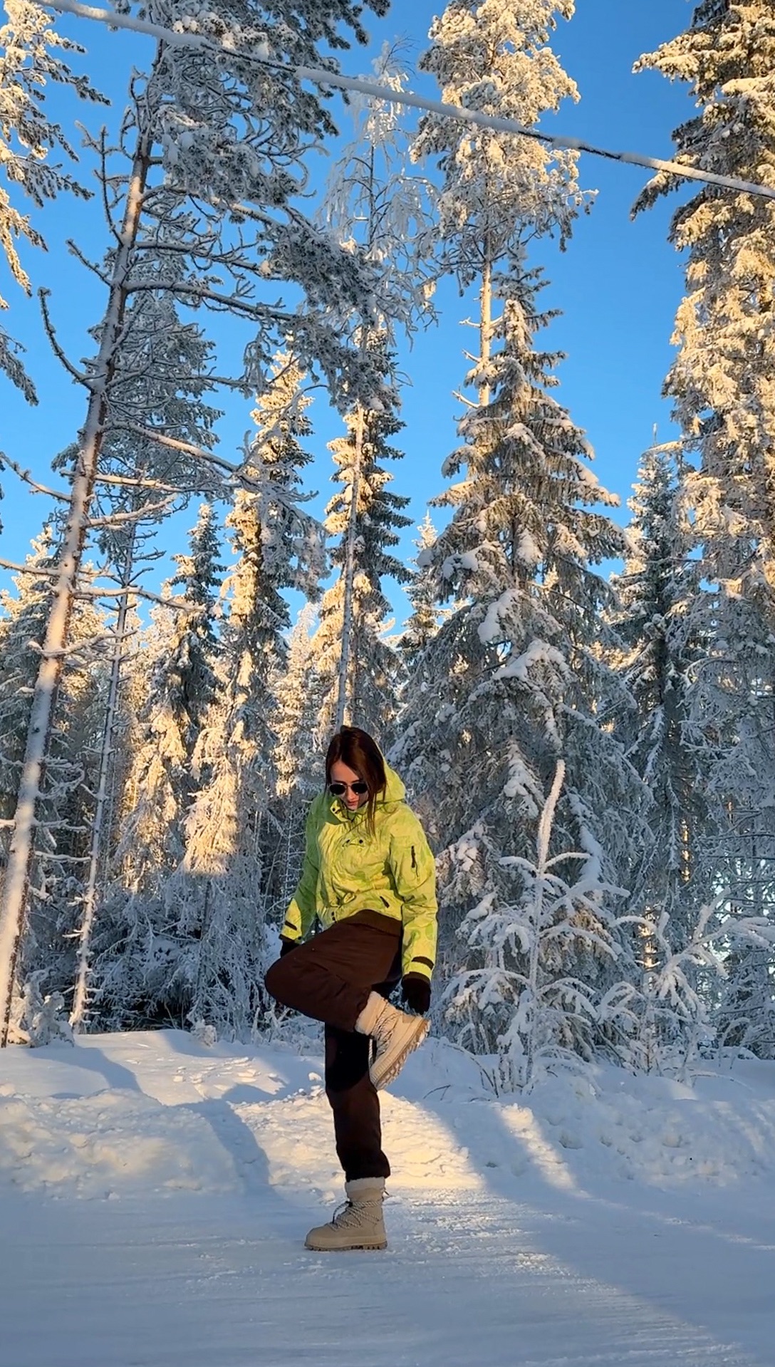 winter clothes in lapland