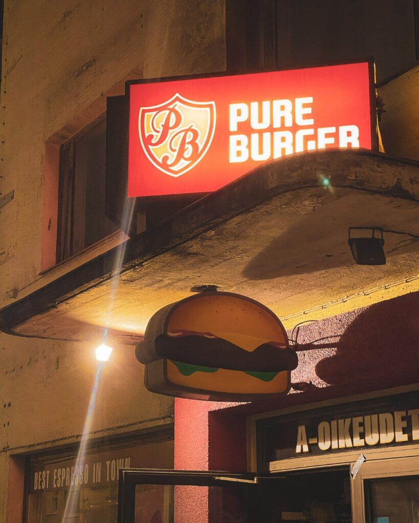 Best burger spot in Rovaniemi