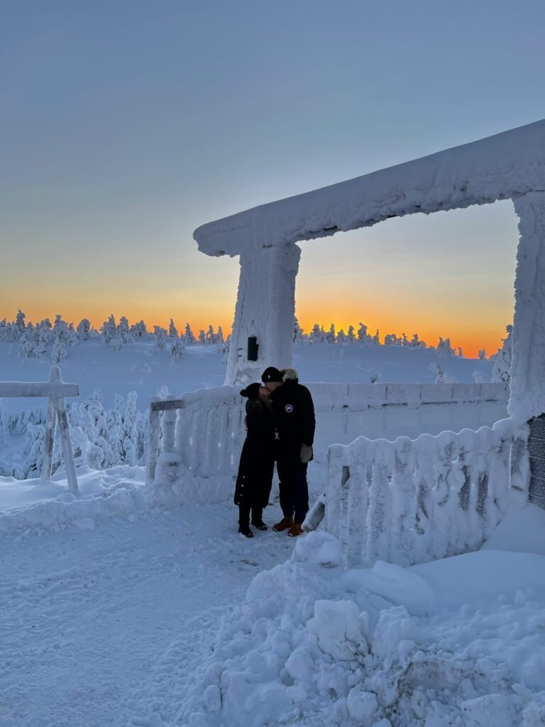 Experience the magic of Finnish winter in Kuusamo’s national parks. Witness the famous crown snow load at Riisitunturi and the frozen landscapes of Oulanka.
